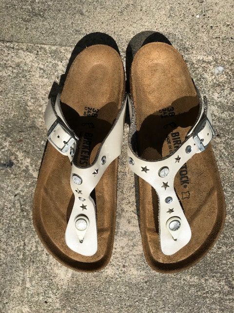 These recrafts turned out to be amazing.  Michelangelo is truly an artist when it comes to Birkenstock repair work.